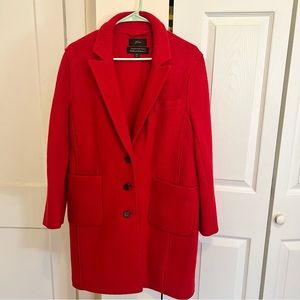 J. Crew Lady Coat in Italian Wool